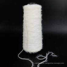 Factory director fancy yarn white imitate hair mink yarn sweater yarn